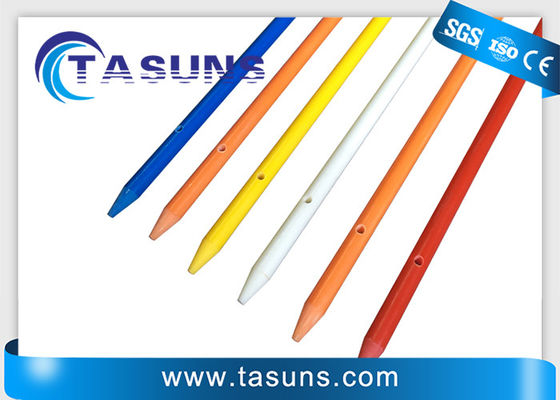 качество  Round Pre Drilled Pultruded Fiberglass Rod Electric Fence Posts Rods завод